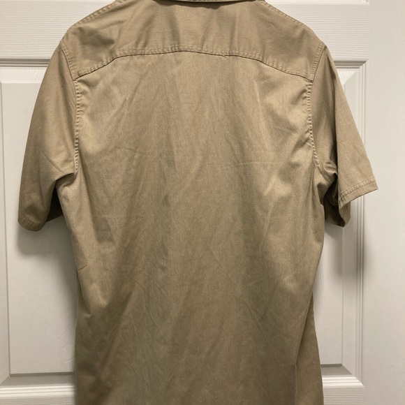 Wrangler Tan Casual Button Down Shirt - Picture 9 of 9